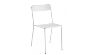 C1.1, sedia impilabile per l'arredo indoor e outdoor